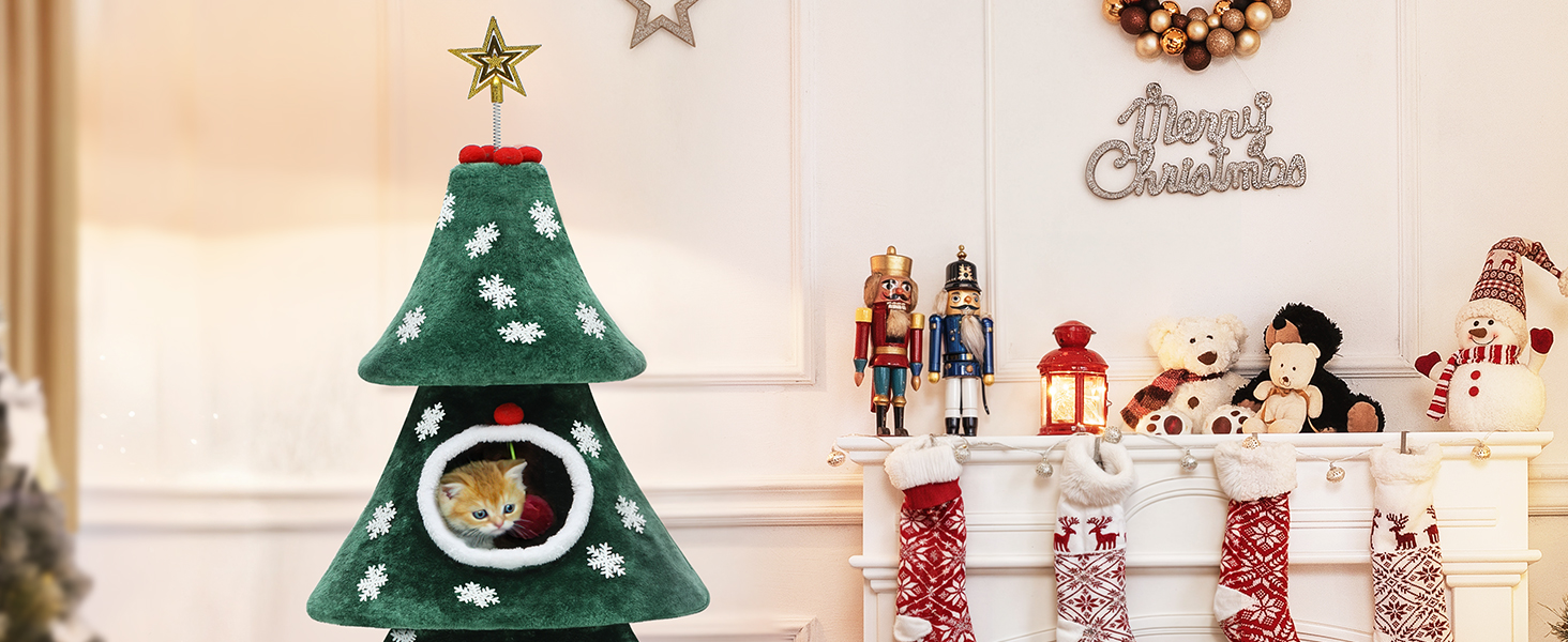 Christmas Cat Tree