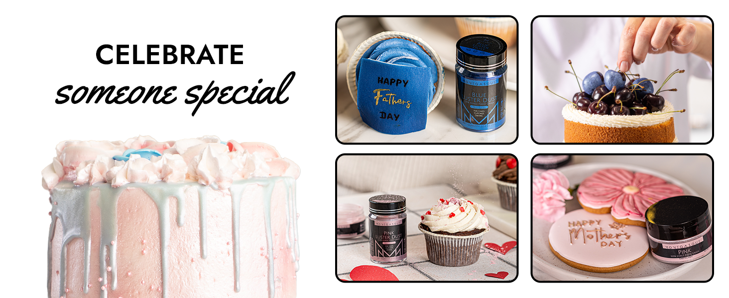 fancy sprinkle cake pearls rose brew paint food cookies garnish coloring baking toppers cotton candy