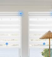 Motorized Zebra Blinds with Remote Control