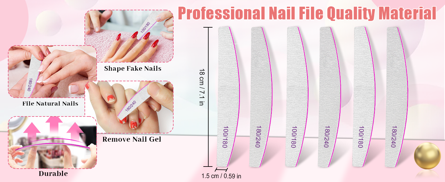 Nail Files for gel nail