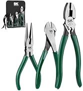SK Tools USA 3-Piece Pliers Set, 7
