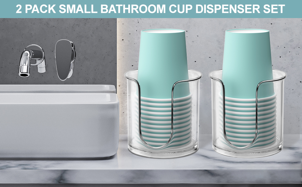 Bathroom Cup Dispenser ,Small Disposable Paper Cup