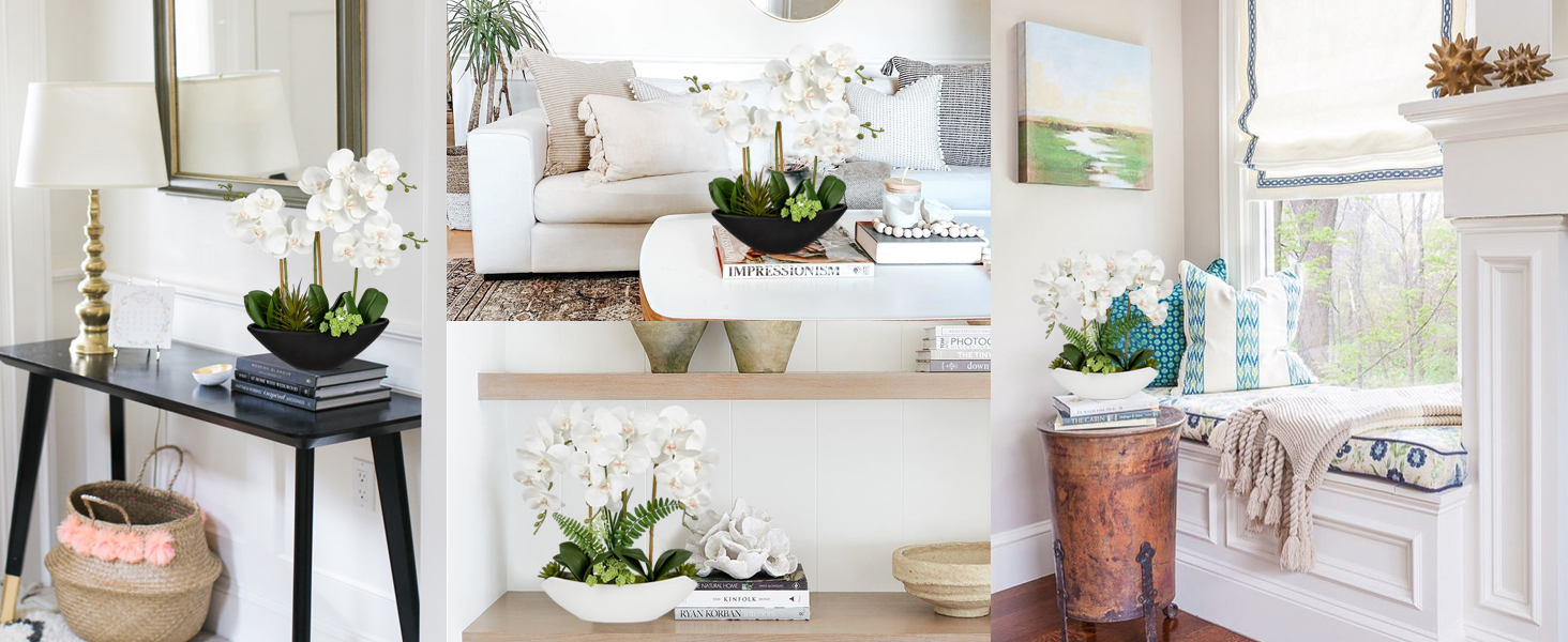 ORCHID ARTIFICIAL FLOWERS - ARTIFICIAL FLOWER-HOME DECOR INDOOR