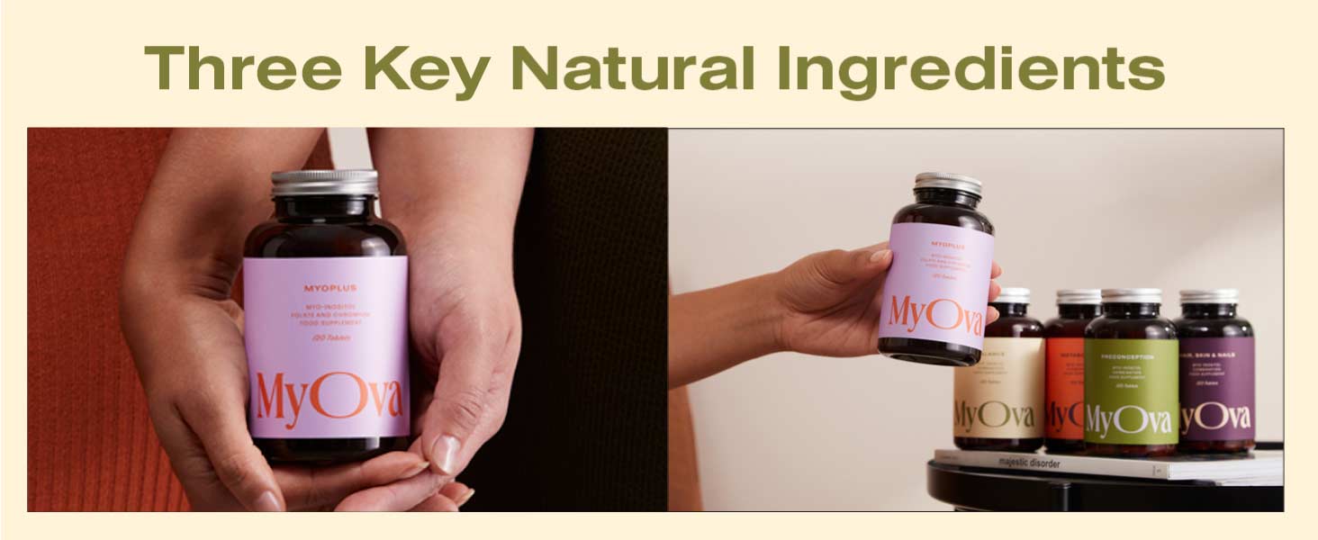 Myoplus Myoinositol PCOS Supplement 4000mg MyoInositol, 200ug