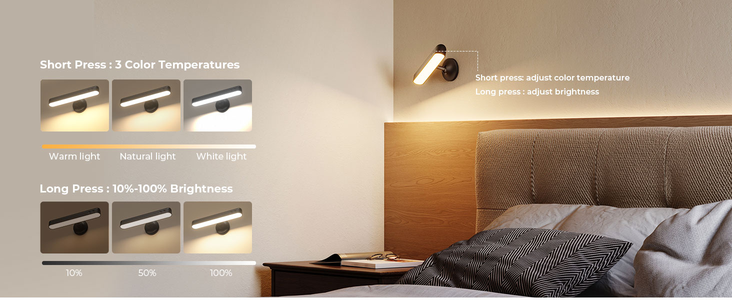 cordless wall sconce