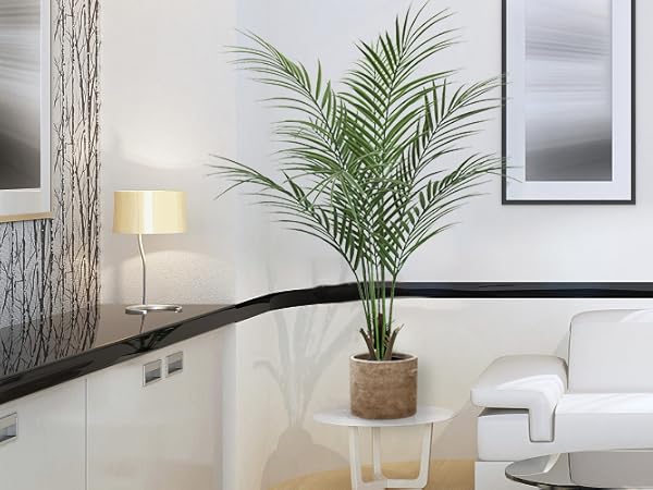 Amazon.com: Artificial Palm Plant 3FT Fake Palm Tree with 9