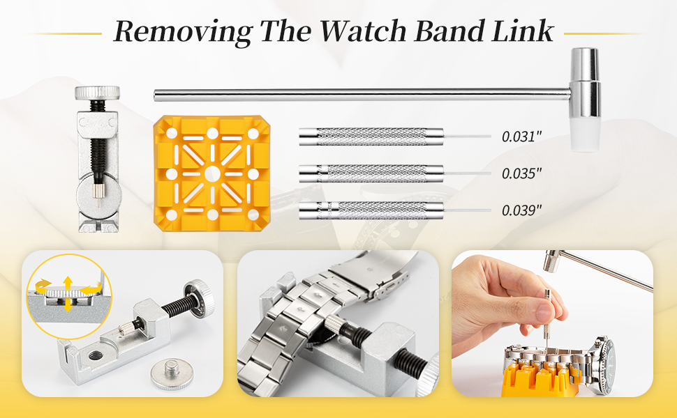 Watch Repair Kit, Eventronic Watch Battery Replacement Tool Kit, Professional Watch