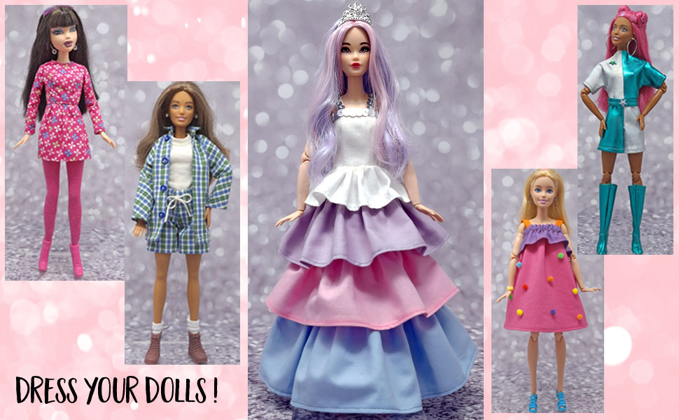 レア　Stylebook of dolls dress : バービーのための… みつばちけいと STYLEBOOK OF DOLLS DRESS バービーのための15の