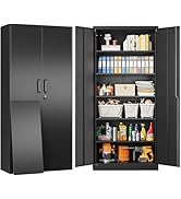 Amazon.com: SISESOL Wide & Deep Metal Storage Cabinet with