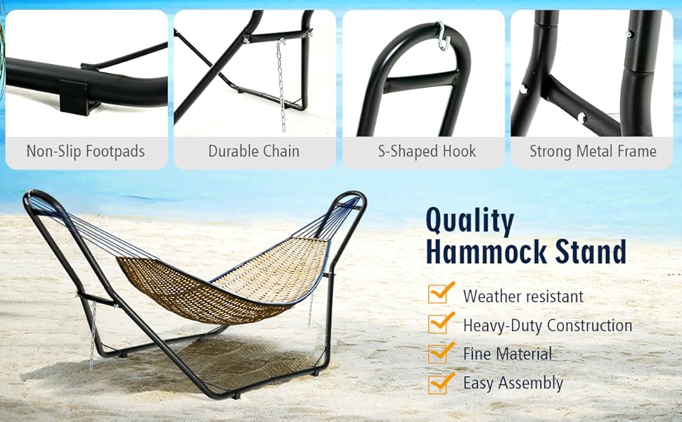 hammock stand for 2 person