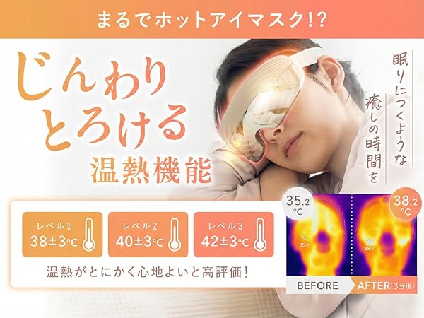 Amazon.co.jp: RELAGE リラージュ 目元ケア アイウォーマー EMS 温熱