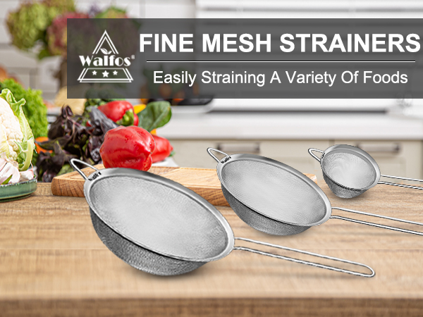 mesh strainer fine mesh sieve