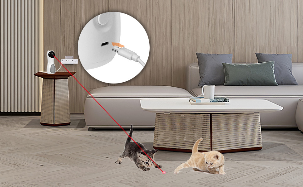 laser cat toy automatic