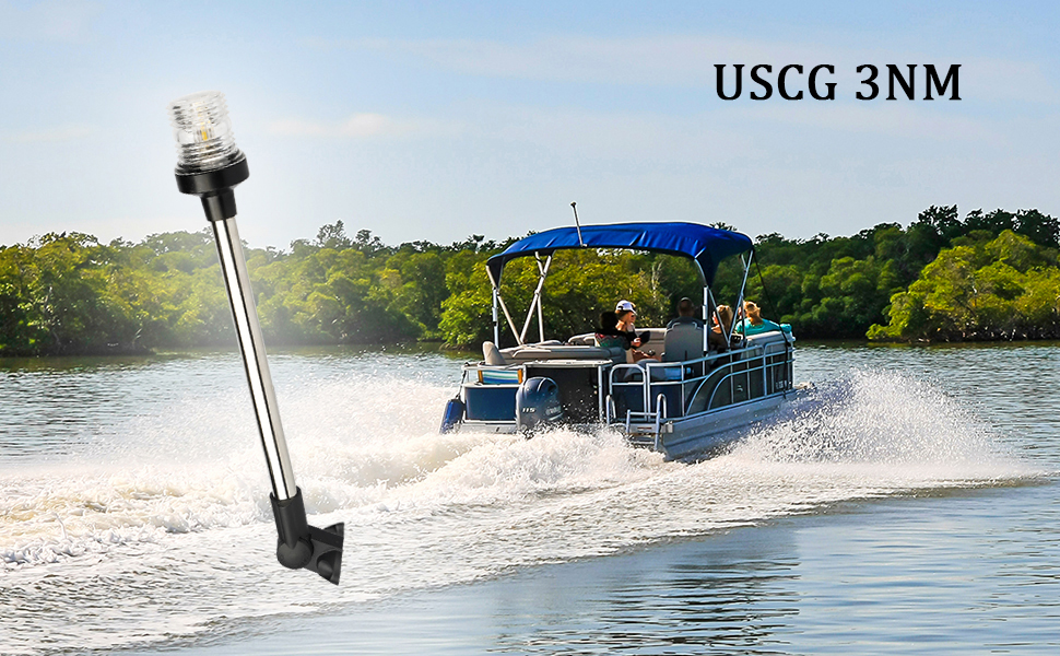 Besramtic Anchor Light Boat Bimini Light Stern Light Marine