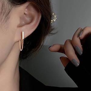 bar earrings