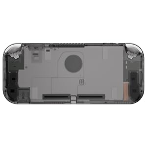 Switchライト本体 カスタム品(クリアブラック) Amazon.co.jp: eXtremeRate switch liteに対応用クリア素材のDIY