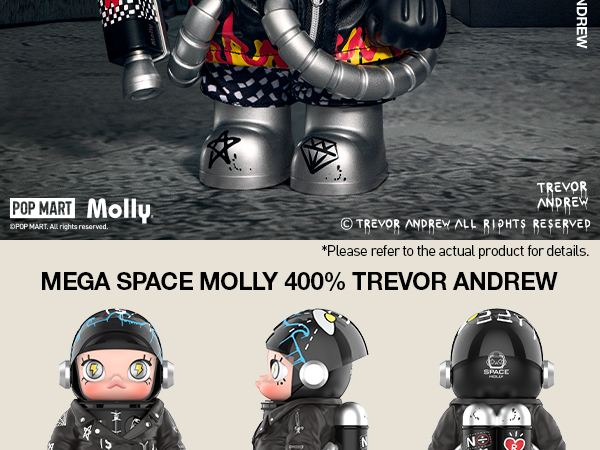 Amazon.com: MEGA Space Molly 400% Trevor Andrew, Toys for