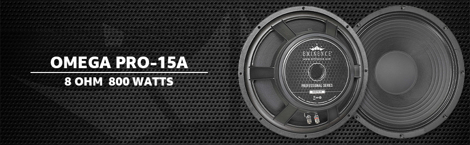 エミネンス OMEGA PRO-15A 外向き 3200w Eminence Omega Pro-15A 15