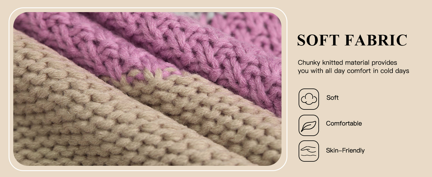 color block sweater for women