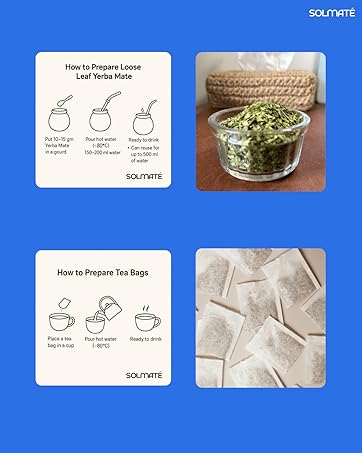 Review Solmaté Yerba Maté| 100% Natural &Amp; Unsmoked Pure Leaf | No 18 How To Prepare Yerba Mate