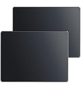LANGBOHOS Black Tempered Glass Cutting Board, Glass Cutting Boards for Kitchen,Non slip Chopping ...