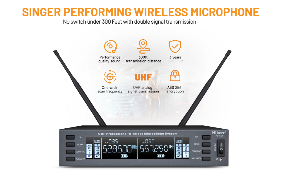 YU-E20 Vocal Wireless Microphone