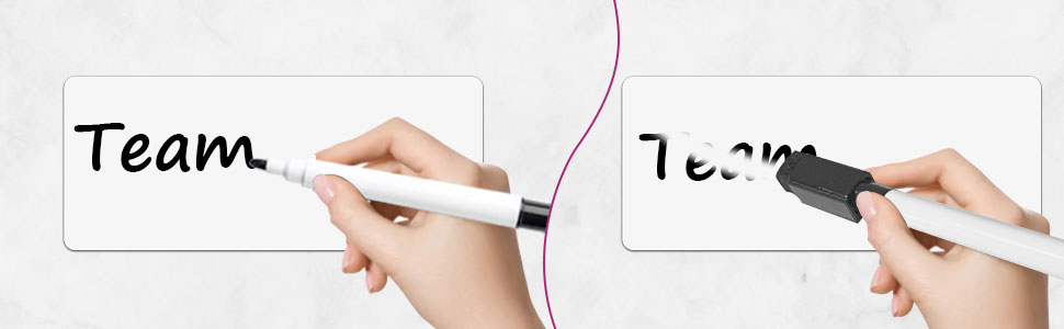 dry erase magnetic labels