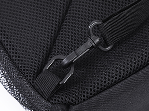 Chest bag with phone bag