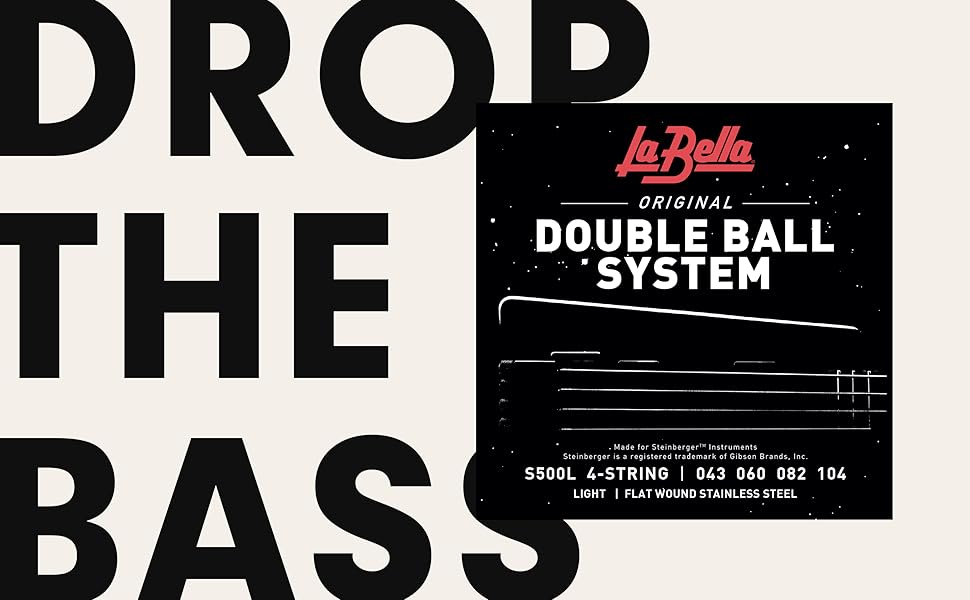 Amazon.com: La Bella S500L Double Ball SystemLight Flat