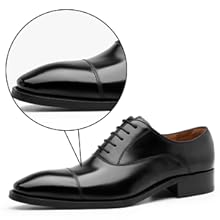 Herren Businessschuhe Klassischer Schnürhalbschuhe Anzugschuhe Echtleder Oxford Brogue Hochzeit