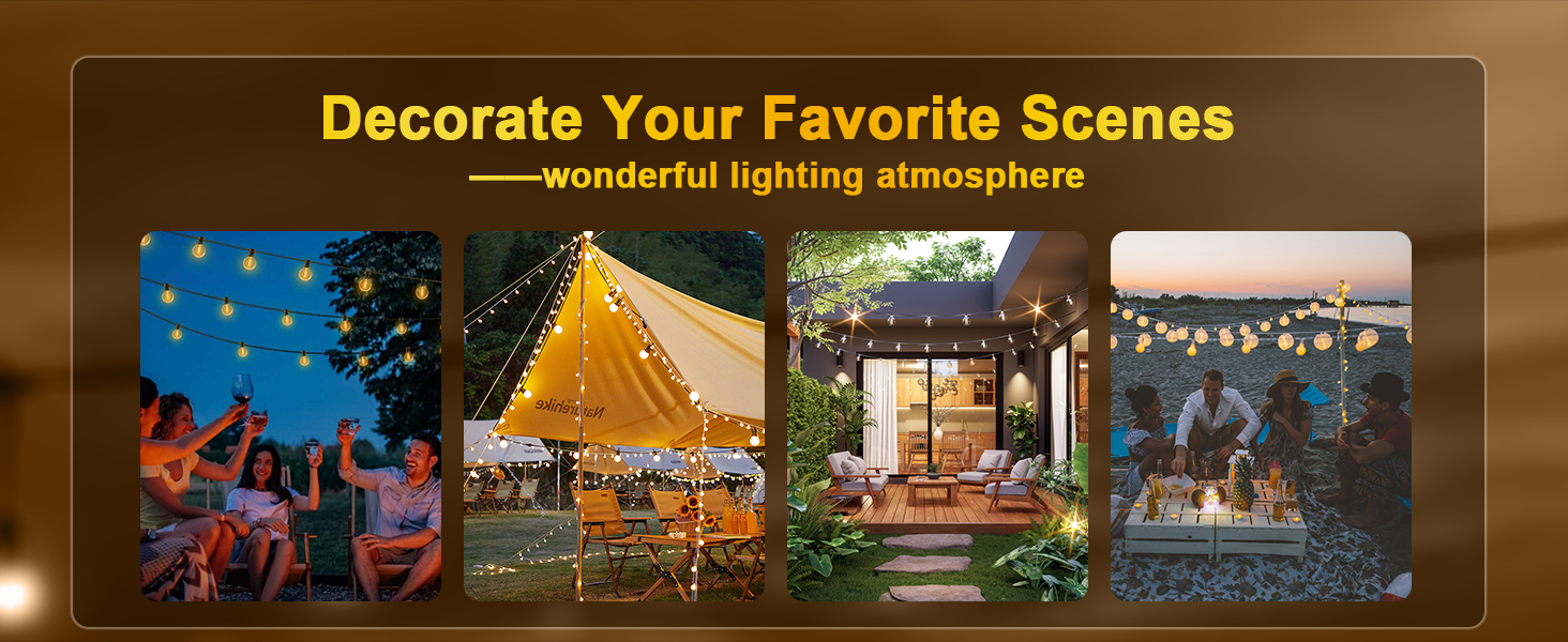 porch lights outdoor string