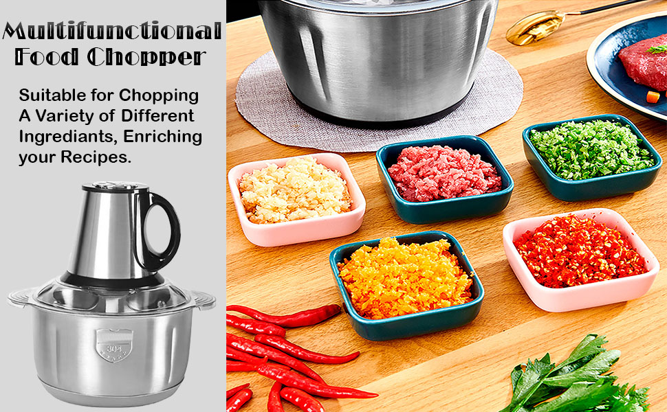 Multifunctional Food Chopper
