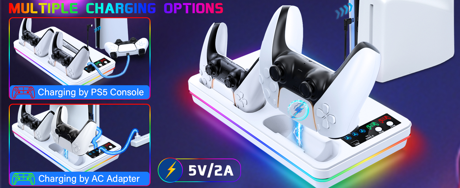 ps5 pro cooling station stand