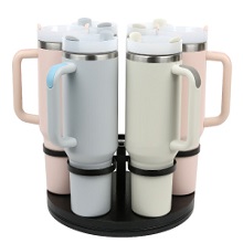 Water Bottle Organizer for Stanley 0.8-1.2L,Tumbler Organizer, Rotatable Stanley Holder,Stanley Cup Organizer,Kitchen Organizers Storage for Stanley Cup Accessories,Stanley Cup Storage.Cup Organizer 16 Rotatable Stanley Cup Organizer Holder