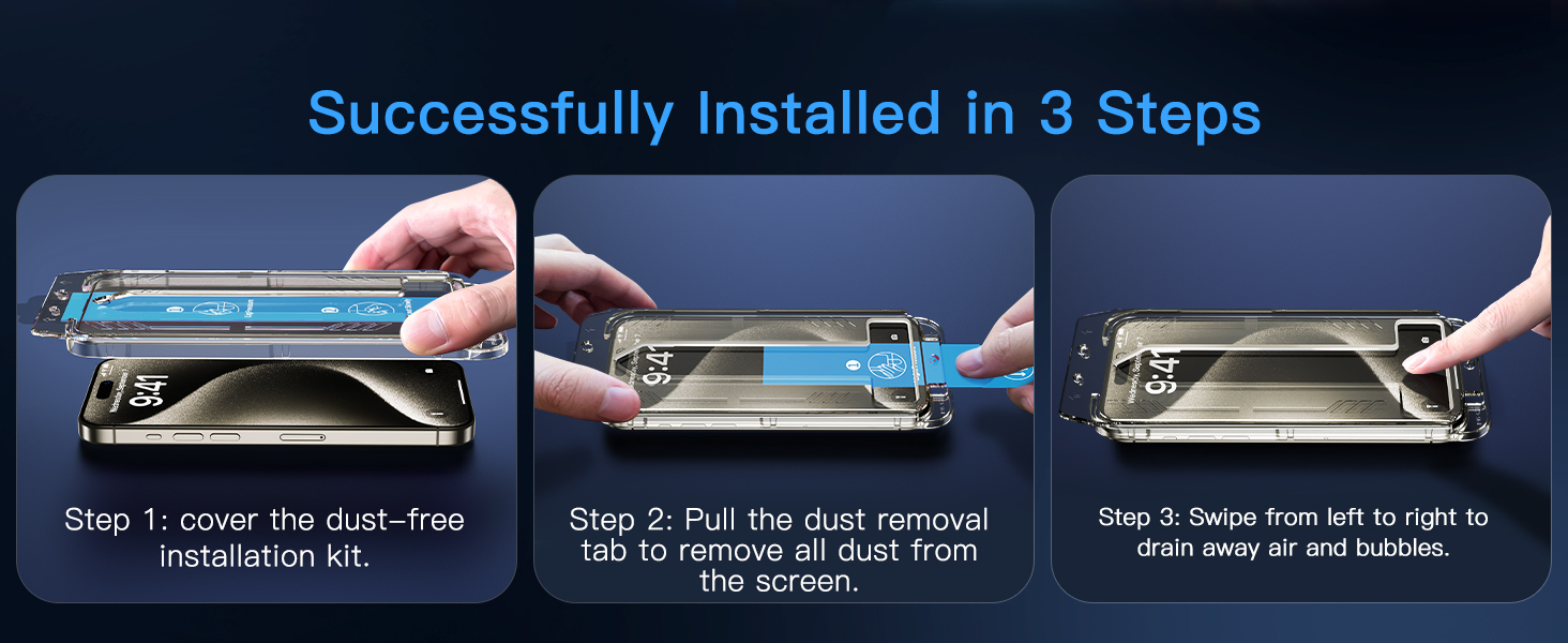 iphone 15 pro screen protector