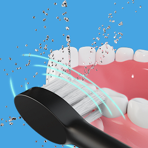 Replacement Flossing Toothbrush Heads with Covers for Water pik