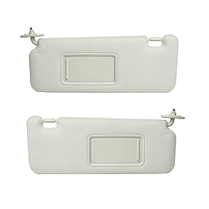 Amazon.com: FITIPICI Driver Left & Passenger Right Side Sun Visor