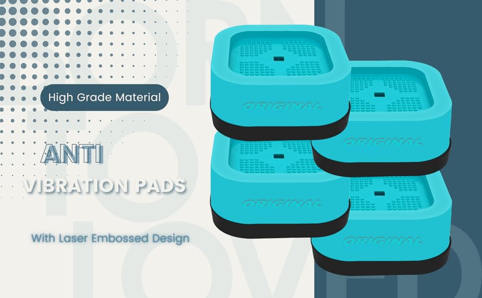 ORBON Anti Vibration Pads for Washing Machine Washing