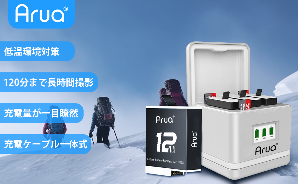 Amazon.co.jp: anegine 低温環境下対応 Gopro Hero12/11/10/9