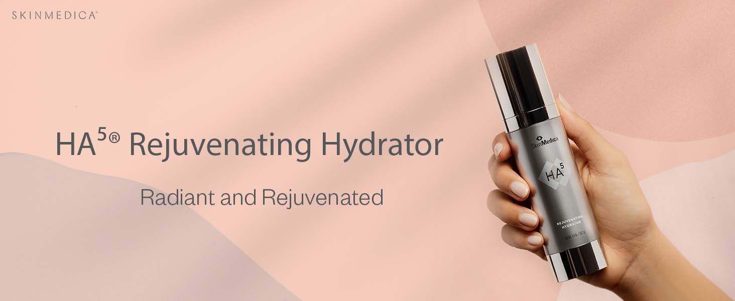 SkinMedica HA5 Rejuvenating Hydrator Hyaluronic Acid Serum for Face with Five Types