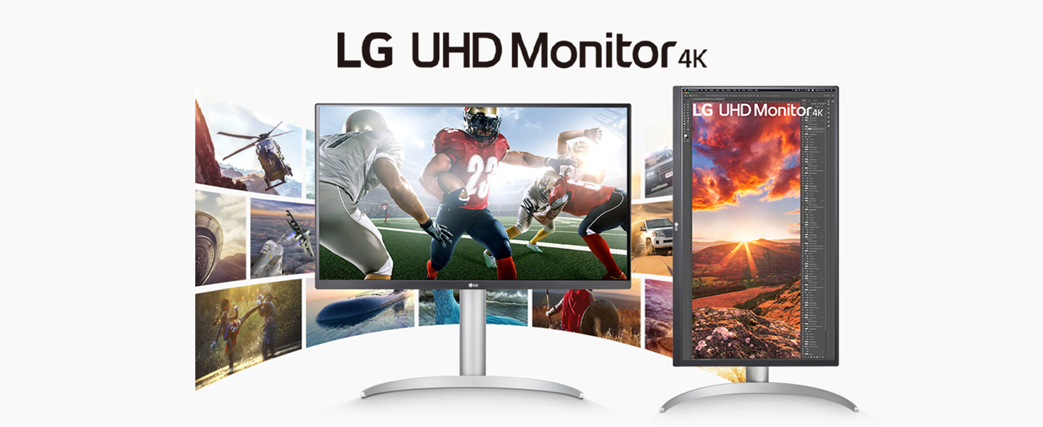 LG 4K UHD Monitor 27UP85NPW.BEU 68,4 cm 27 Zoll, IPSPanel, AMD