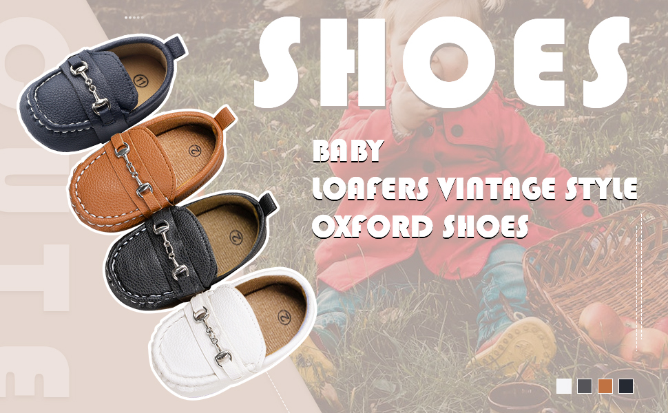 Baby Boys First Walking Shoes Classic Loafers