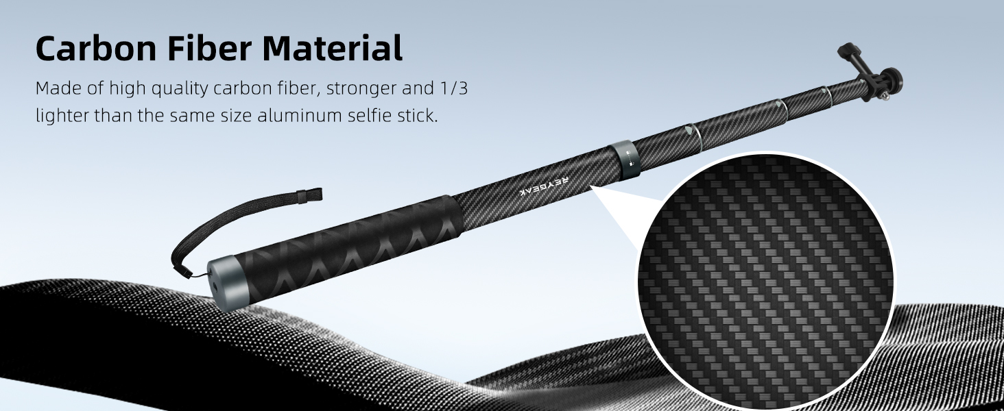 Carbon Fiber Selfie Stick
