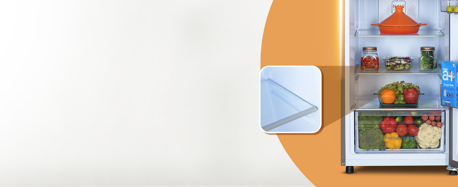 Toughened glass shelves