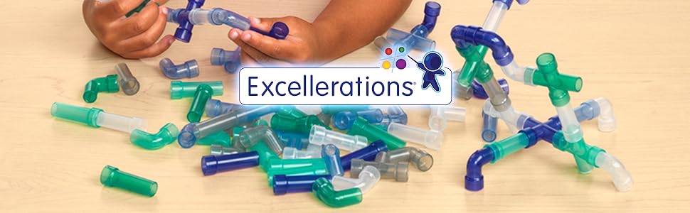 Excellerations Calming Pipe Tubes - 200 Pieces