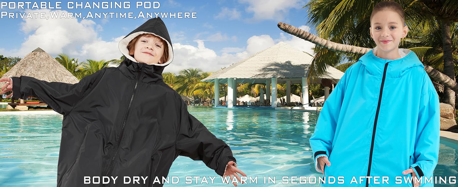 A Private Changing Pod