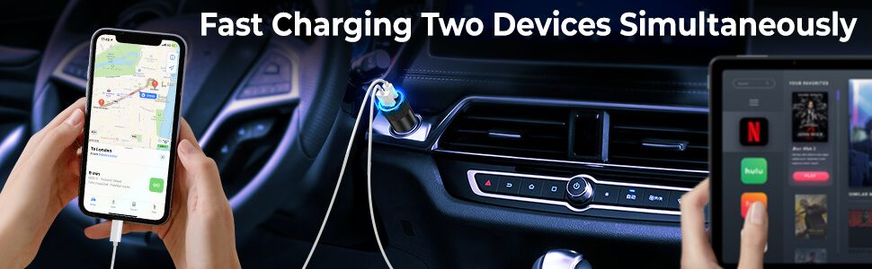 usb c car charger