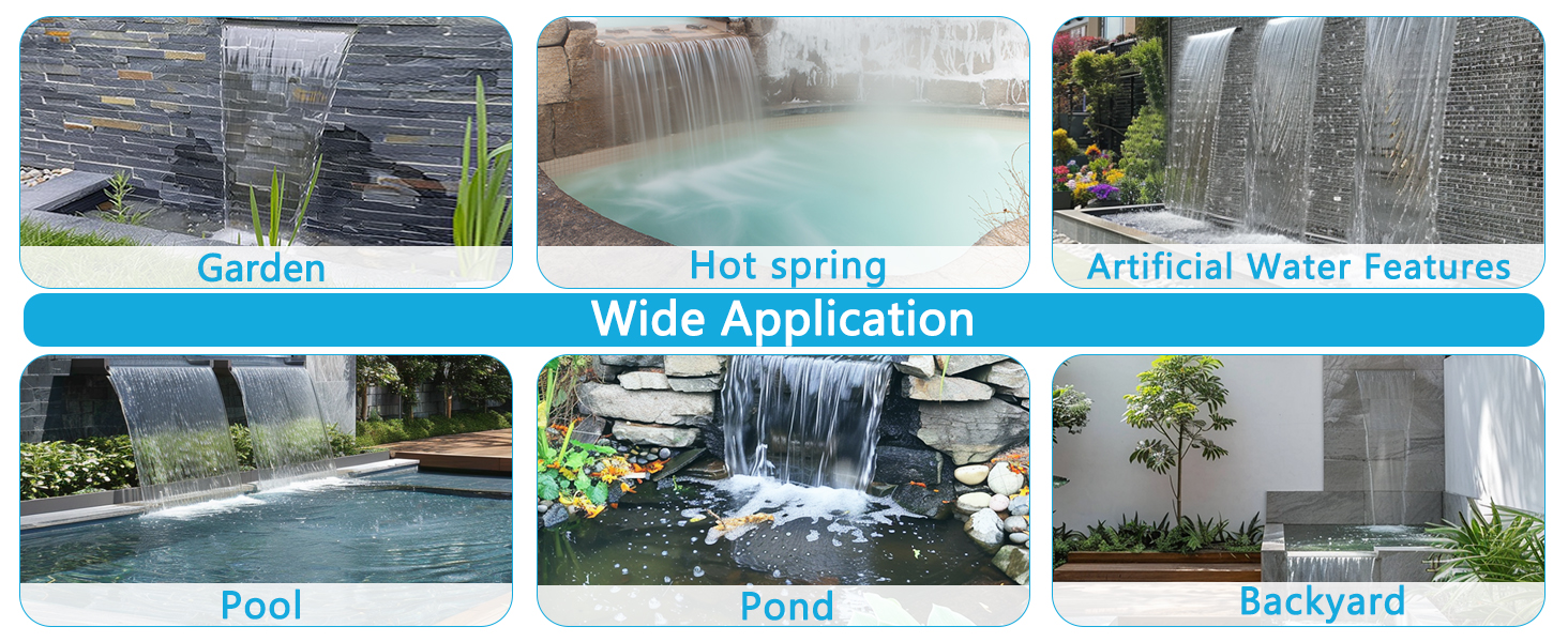 DIY Waterfall Decor for Pond and Garden
