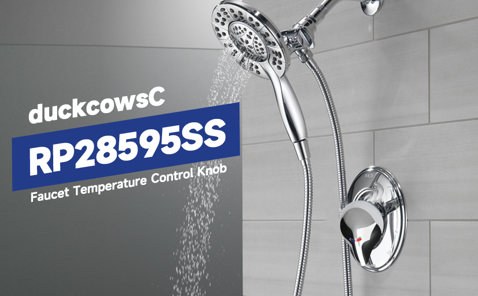 RP28595 Shower Handle Replacement Parts Temperature Control Knob for Delta Faucet Temperature