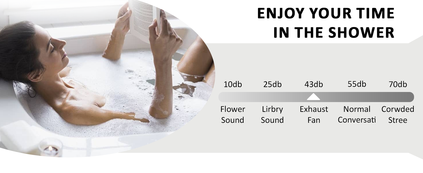 Bathroom Extractor Fan, 4 inch Extractor Fan with Timer, Silent